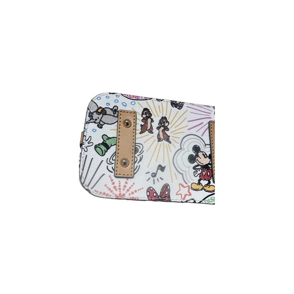 Disney Dooney Bourke Sketch Handbag Mickey, Minnie, & Friends Gently carried - Picture 4 of 16